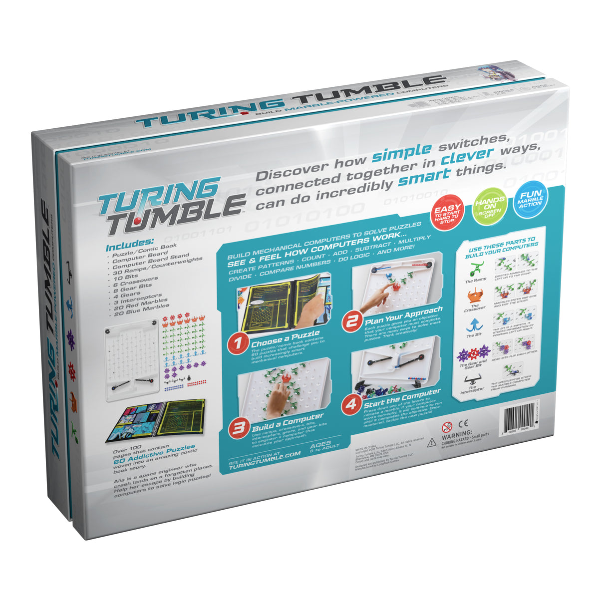 Turing Tumble: Build Marble-Powered Computers - National Museum Of