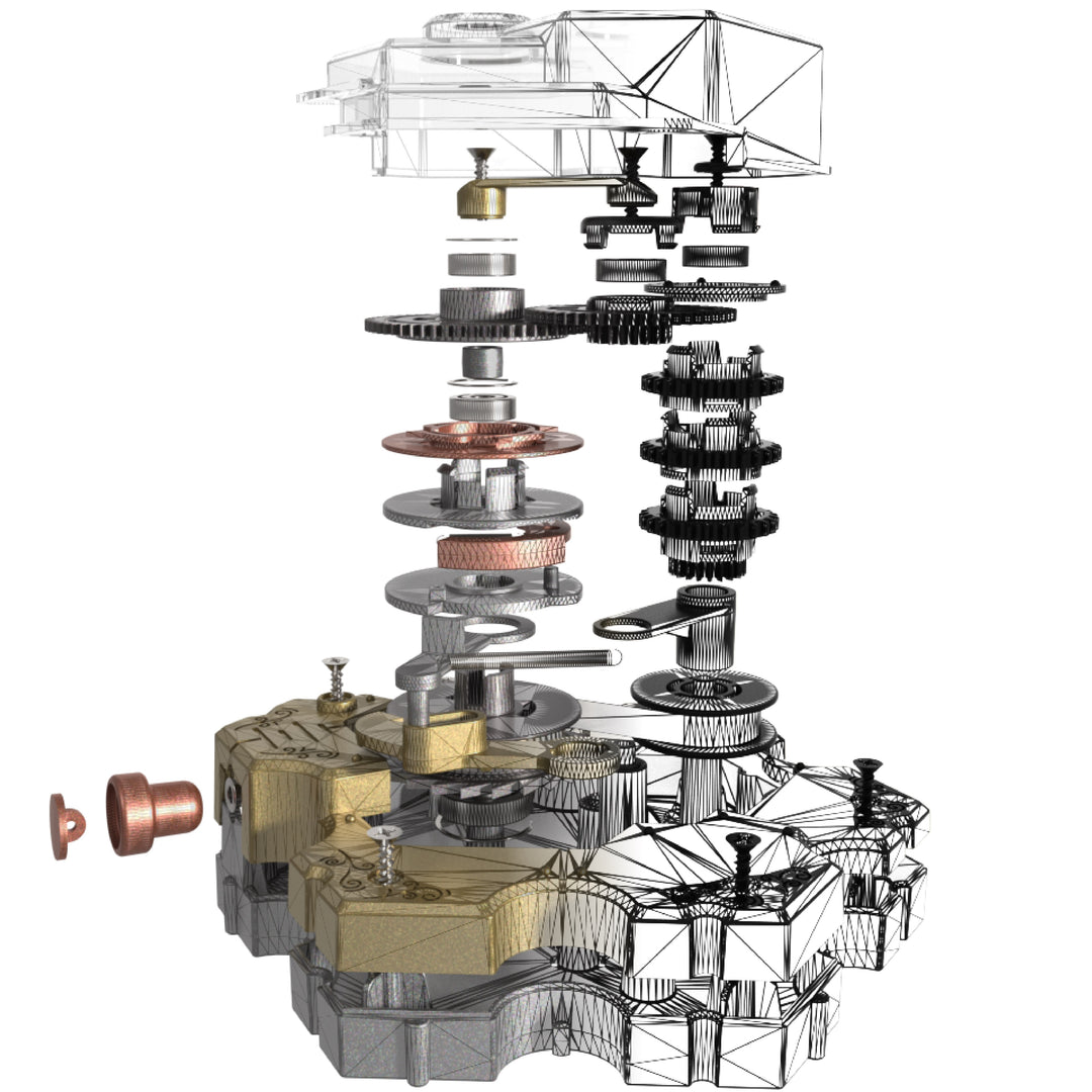 Spinpack Exploded View Spintronics Virtual Pack – Upper Story