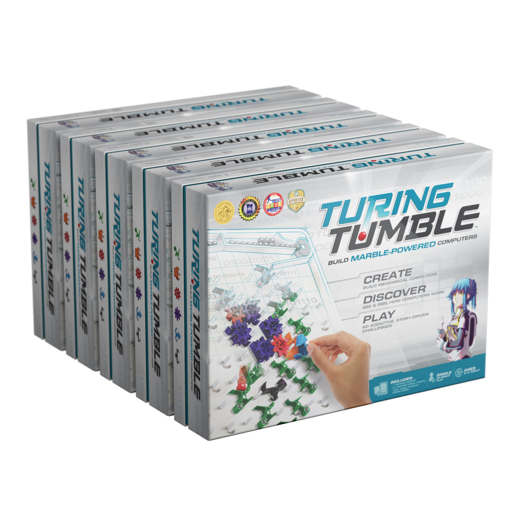 Turning online Tumble build marble powered computers